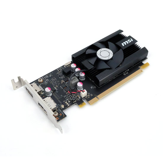 【中古】MSI製グラボ　GT 1030 2GD4 LP OC　PCIExp 2GB