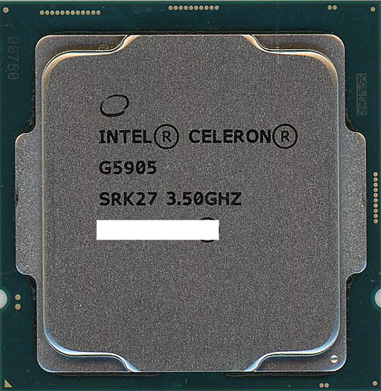 【中古】Celeron G5905　3.5GHz 4M LGA1200　SRK27