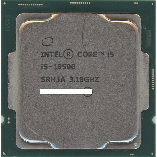 【中古】Core i5 10500　3.1GHz 12M LGA1200 65W　SRH3A