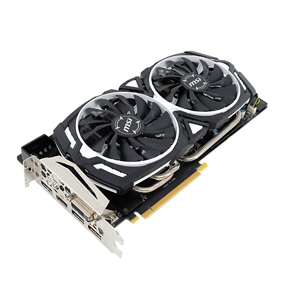 【中古】MSI製グラボ　GTX 1080 ARMOR 8G OC　PCIExp 8GB