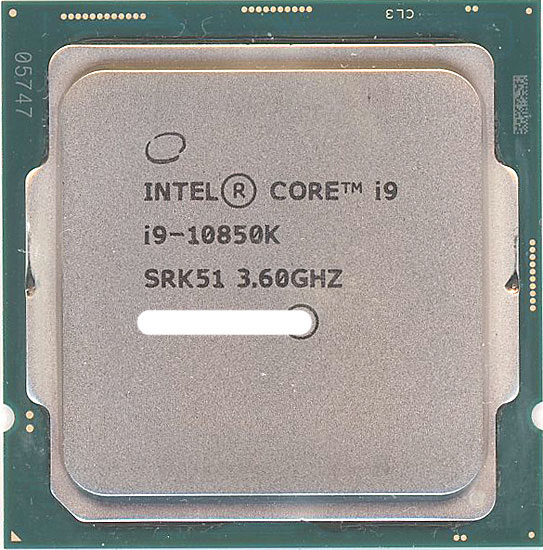 【中古】Core i9 10850K　3.6GHz LGA1200 125W　SRK51