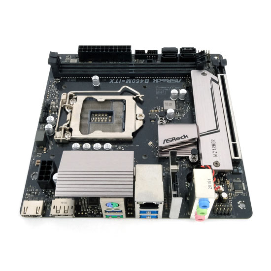 【中古】ASRock製 Mini ITXマザーボード　B460M-ITX