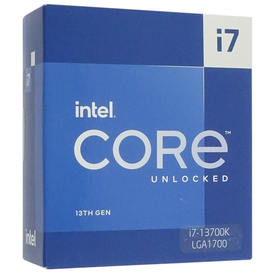 【中古】Core i7 13700K　3.4GHz LGA1700 253W　SRMB8 元箱あり