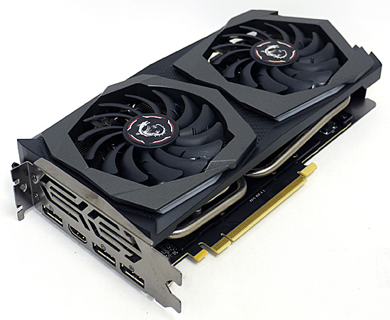【中古】MSI製グラボ　GeForce GTX 1660 Ti GAMING X 6G　PCIExp 6GB
