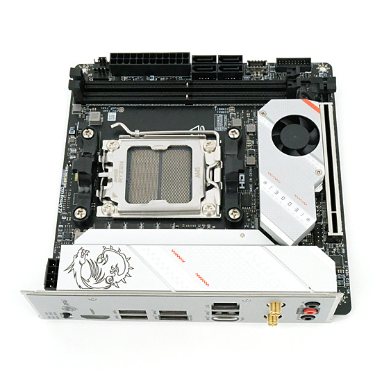 【中古】MSI製　Mini ITXマザーボード　MPG B650I EDGE WIFI　SocketAM5