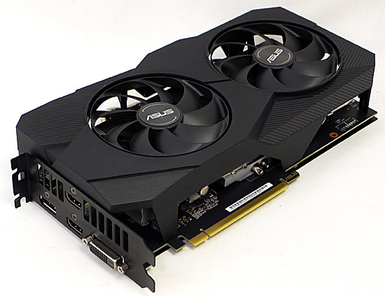 【中古】ASUS製グラボ　DUAL-RTX2060S-O8G-EVO-V2　PCIExp 8GB