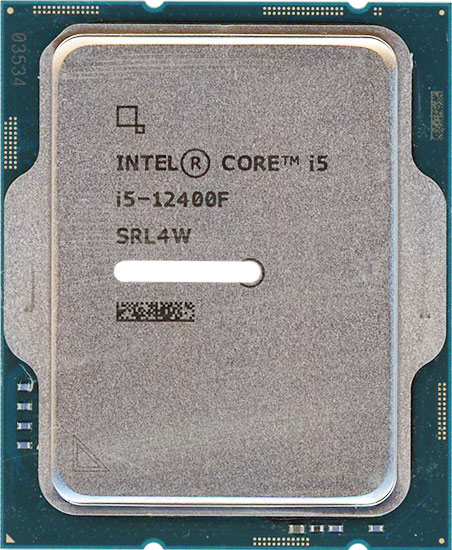 【中古】Core i5 12400F　2.5GHz LGA1700 65W　SRL4W