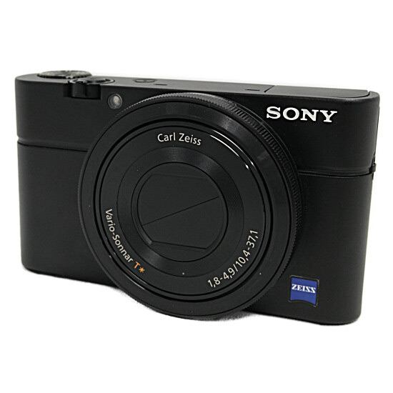 【中古】SONY製　Cyber-shot DSC-RX100　ブラック　2020万画素　本体のみ