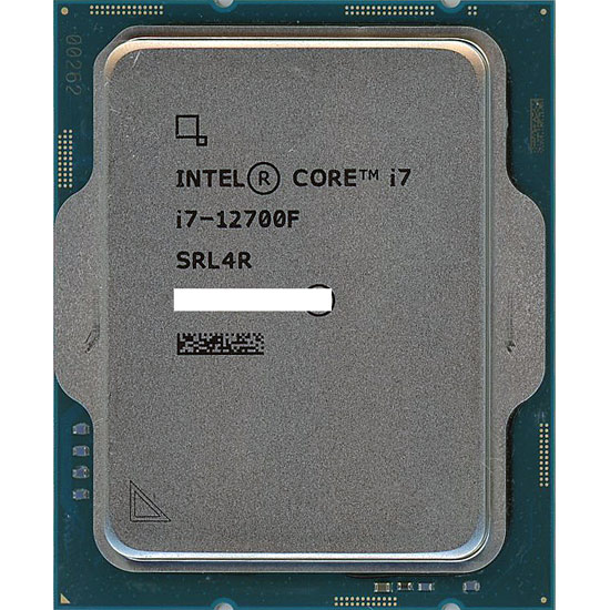 【中古】Core i7 12700F　2.1GHz LGA1700 65W　SRL4R