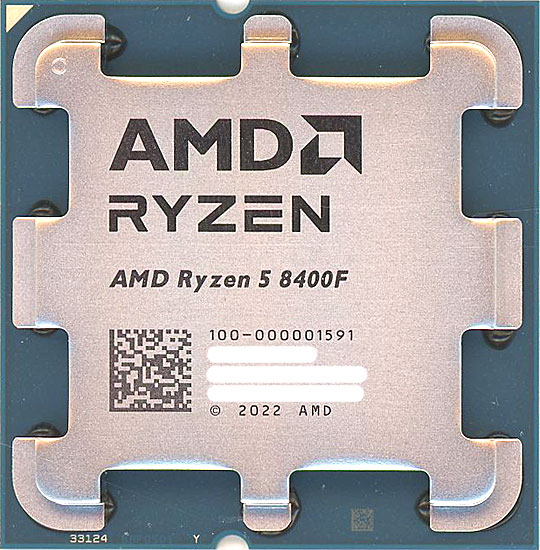 【中古】AMD　Ryzen 5 8400F 100-000001591　4.2GHz Socket AM5