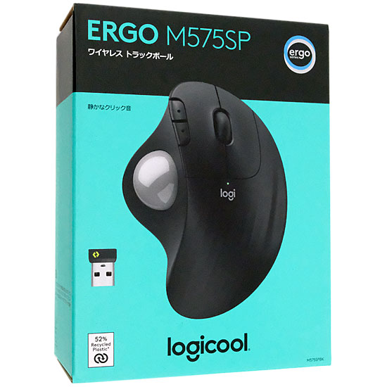 【中古】ロジクール　ERGO M575SP M575SPBK　ブラック　未使用