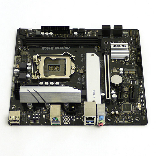 【中古】ASRock製 MicroATXマザボ　B460M