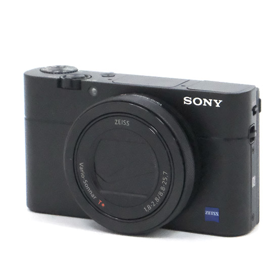 【中古】SONY製　Cyber-shot DSC-RX100M5　ブラック　2010万画素　本体・液晶画面いたみ 元箱あり