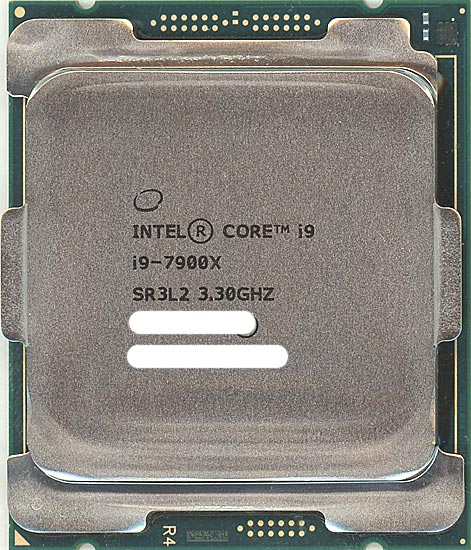 【中古】Core i9 7900X　3.3GHz LGA2066 140W　SR3L2