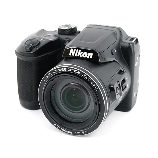 【中古】Nikon　デジカメ COOLPIX B500　ブラック　1602万画素　本体のみ　液晶画面いたみ
