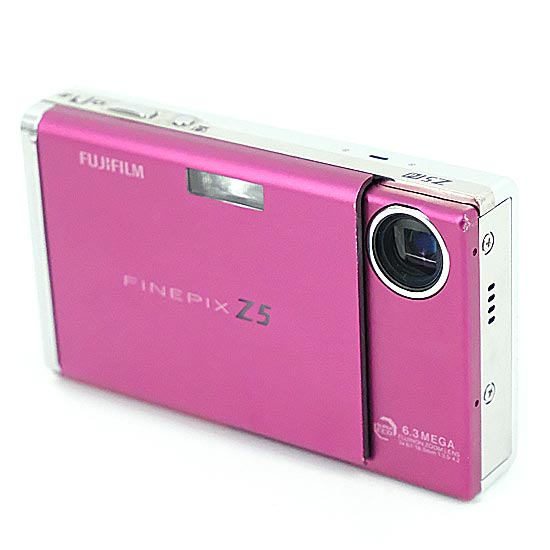 【中古】FUJIFILM製　FinePix Z5fd　ラズベリーレッド/630万画素　本体のみ
