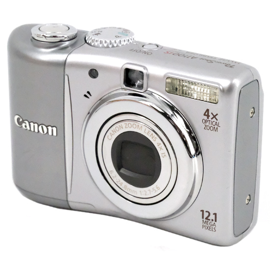 【中古】Canon製　PowerShot A1100 IS　シルバー　1210万画素　本体のみ