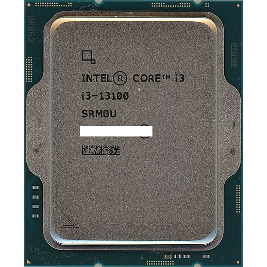 【中古】Core i3 13100　3.4GHz 12MB LGA1700　SRMBU
