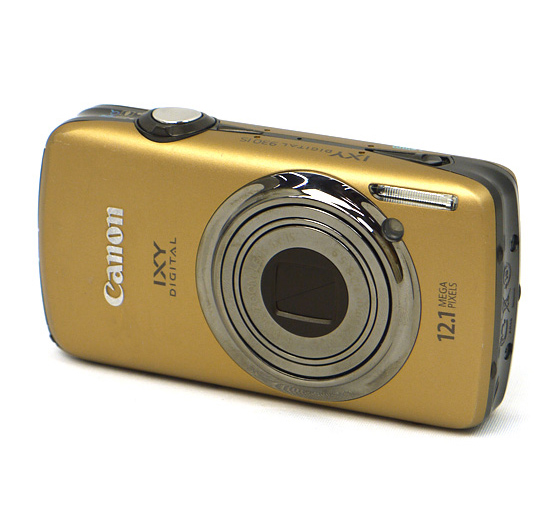 【中古】Canon製　IXY DIGITAL 930IS　ブラウン　1210万画素　ゴムなし 元箱あり