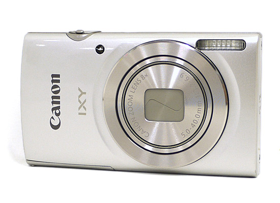 【中古】Canon製　デジカメ IXY 180　シルバー　2000万画素　本体のみ
