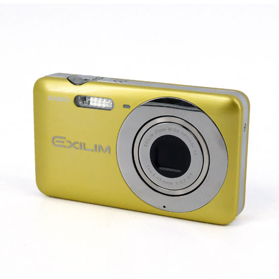 【中古】CASIO製　EXILIM ZOOM EX-Z800　イエロー　1410万画素