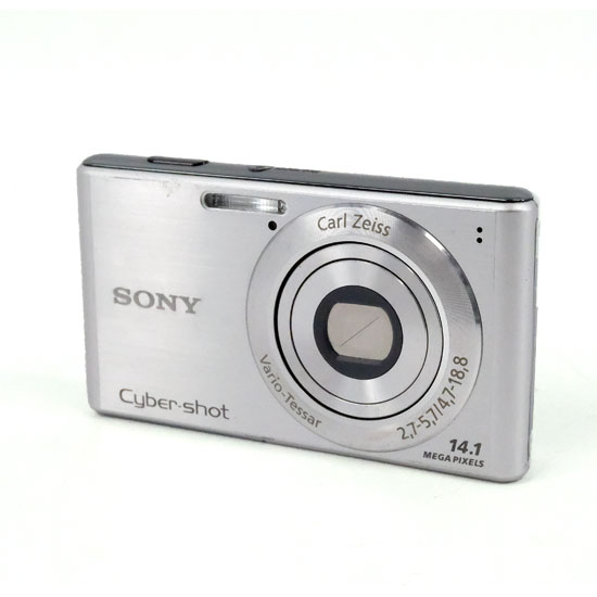 【中古】SONY製　Cyber-shot DSC-W530　シルバー　1410万画素
