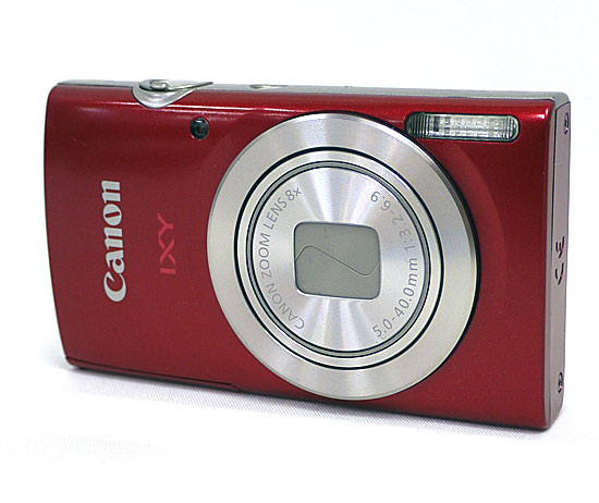 【中古】Canon製　コンパクトデジタルカメラ IXY200(RE)　レッド　2000万画素