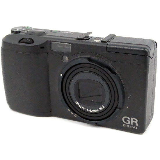 【中古】RICOH製　GR DIGITAL　ブラック　813万画素　訳あり 元箱あり