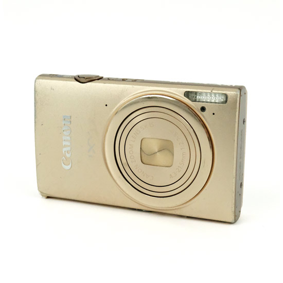 【中古】Canon製　デジカメ IXY 430F　ゴールド　1610万画素　訳あり