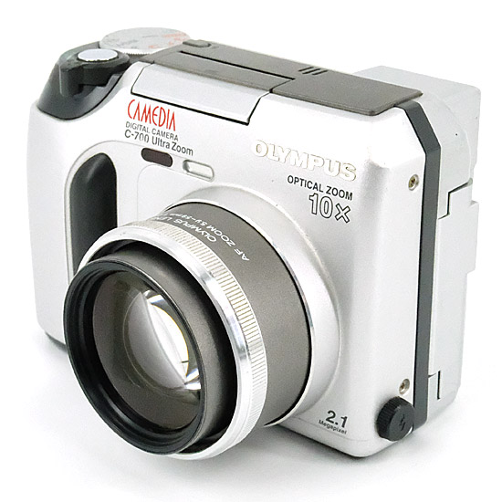 【中古】OLYMPUS　デジタルカメラ C-700 Ultra Zoom　202万画素　訳あり