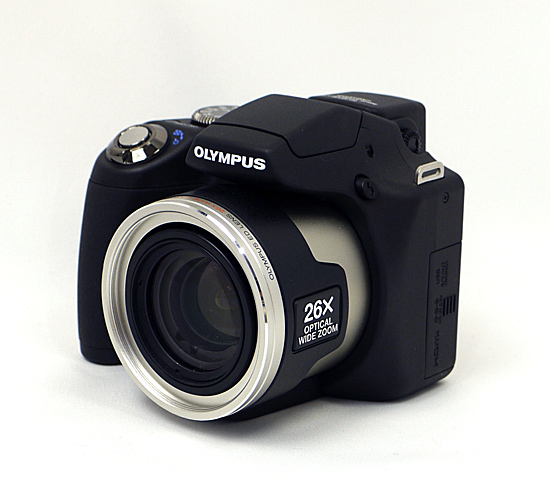 【中古】OLYMPUS　CAMEDIA SP-590UZ　1200万画素　液晶画面いたみ