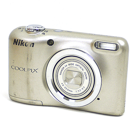 【中古】Nikon　デジカメ COOLPIX A10SL　1614万画素　本体のみ　液晶画面いたみ