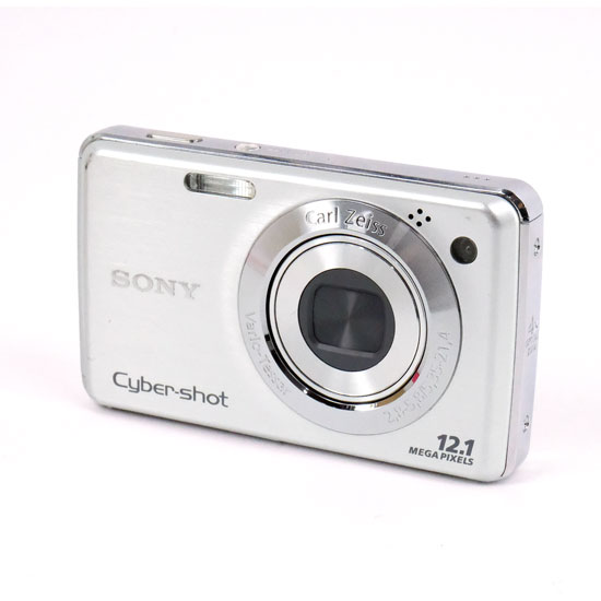 【中古】SONY製　Cyber-shot DSC-W220　シルバー　1210万画素