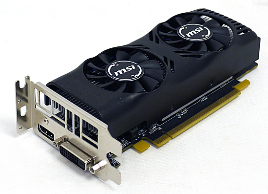 【中古】MSI製グラボ　GeForce GTX 1650 4GT LP J　PCIExp 4GB