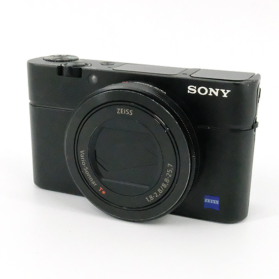 【中古】SONY製　Cyber-shot DSC-RX100M3　ブラック　2010万画素　訳あり