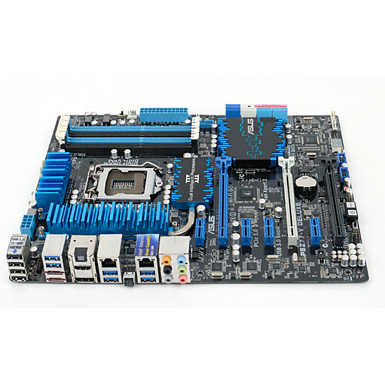 【中古】ASUS製　ATXマザーボード　P8Z77-V DELUXE　LGA1155　訳あり