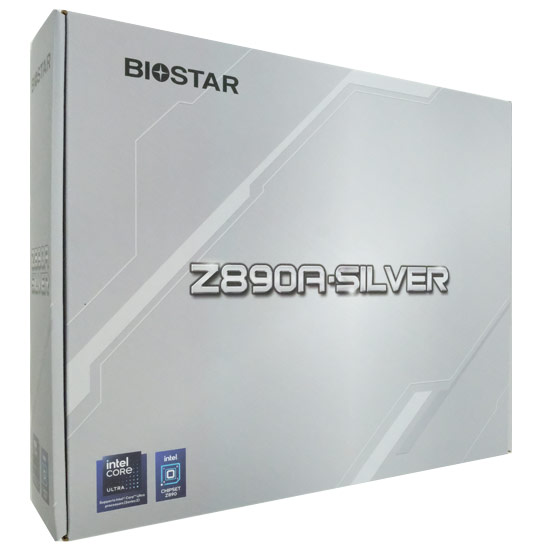 【中古】BIOSTAR製　ATXマザーボード Z890A-SILVER　LGA1851　未使用