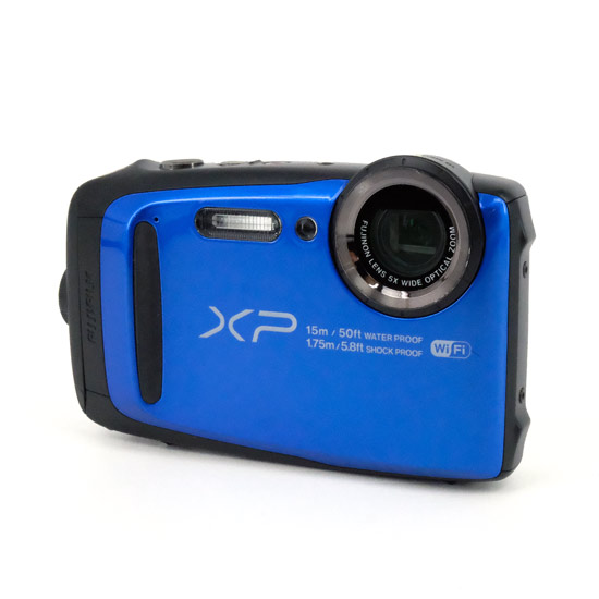 【中古】FUJIFILM　FinePix XP90　ブルー/1640万画素　本体のみ