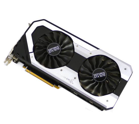 【中古】PALIT　GeForce GTX1070 8GB JetStream　NE51070015P2-1041J