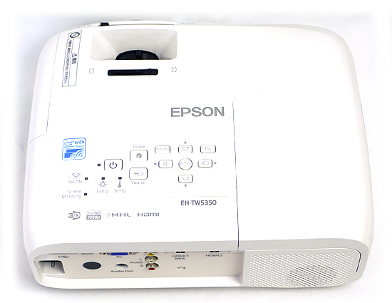 【中古】EPSON　プロジェクター 単体モデル EH-TW5350　本体のみ　本体いたみ
