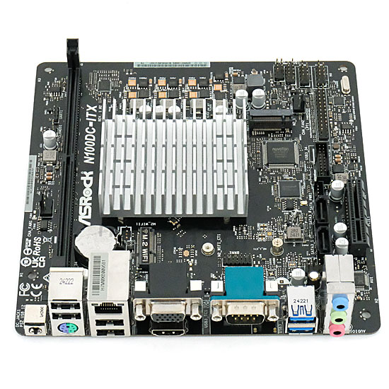 【中古】ASRock製 Mini ITXマザーボード　N100DC-ITX