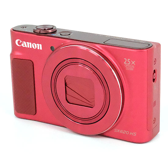 【中古】Canon製　PowerShot SX620 HS　レッド　2020万画素