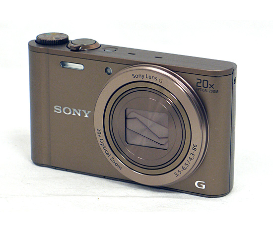 【中古】SONY製　Cyber-shot DSC-WX300　ブラウン/1820万画素　訳あり