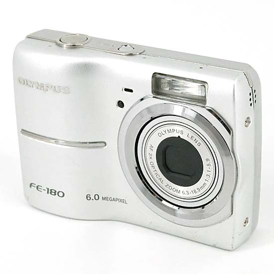 【中古】OLYMPUS　CAMEDIA FE-180　600万画素　本体のみ
