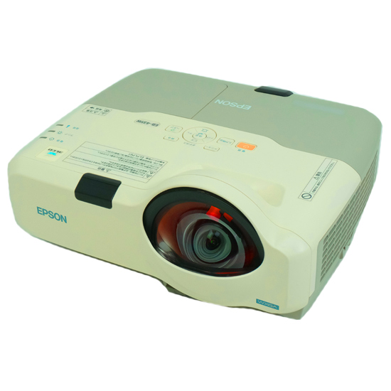 【中古】EPSON　液晶プロジェクター EB-435W　3000ルーメン　本体のみ　本体いたみ