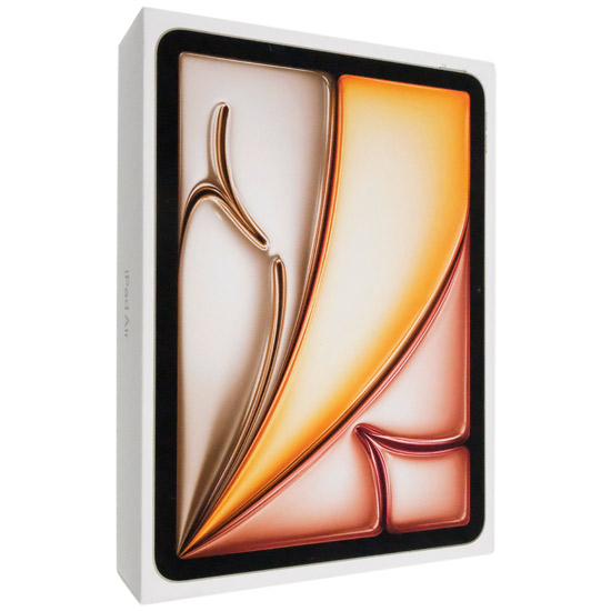 【中古】APPLE　iPad Air 11インチ Wi-Fi 128GB 2024年春モデル　MUWE3J/A　スターライト 元箱あり