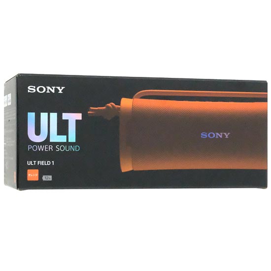 【中古】SONY　ワイヤレスポータブルスピーカー ULT FIELD 1　SRS-ULT10 (DC)　オレンジ 元箱あり