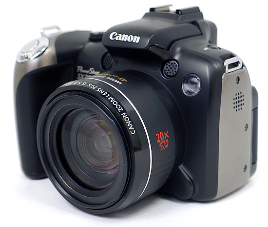【中古】Canon製　PowerShot SX20 IS　1210万画素　液晶画面いたみ