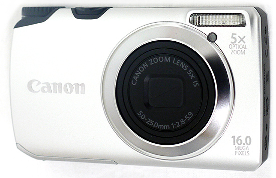 【中古】Canon製　PowerShot A3300 IS　シルバー　1600万画素