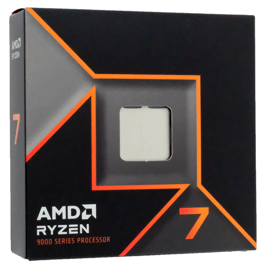 【中古】AMD　Ryzen 7 9700X 100-000001404　3.8GHz Socket AM5 元箱あり